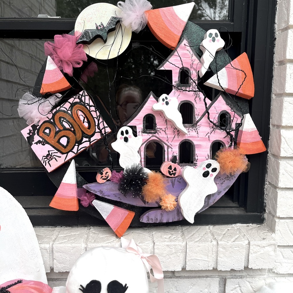 Spooky sweet Halloween Wreath